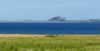 Bamburgh Castle, from Holy Island (24,619 bytes)