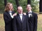 Matt flanked by Christopher & Thomas (36kb)